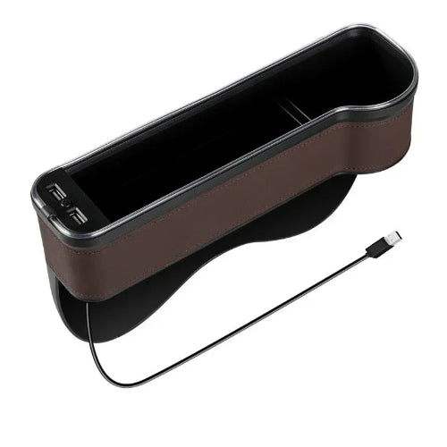 מחזיק צד למושב הרכב עם USB