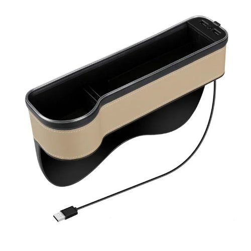 מחזיק צד למושב הרכב עם USB