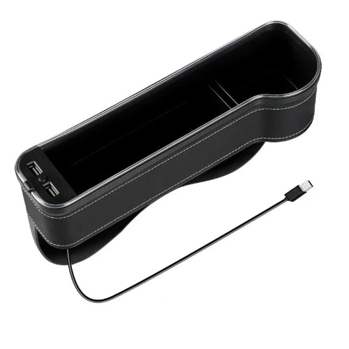 מחזיק צד למושב הרכב עם USB