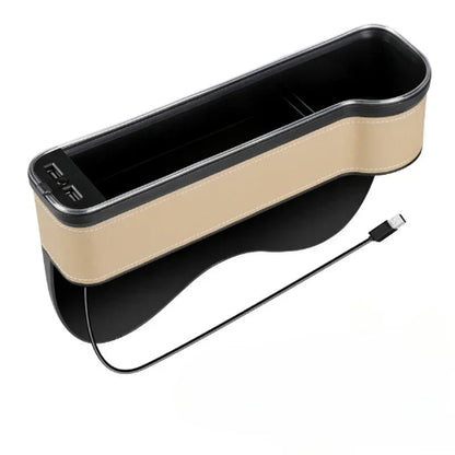 מחזיק צד למושב הרכב עם USB