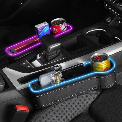 מחזיק צד למושב הרכב עם USB